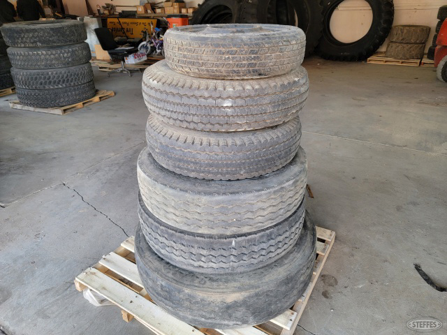 (6) Asst. used tires